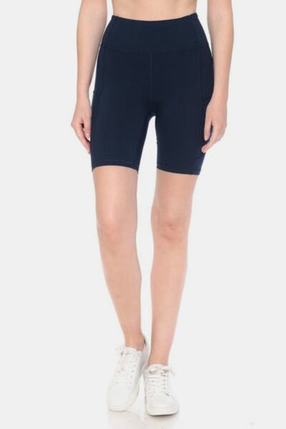 Full Size High Waist Active Shorts