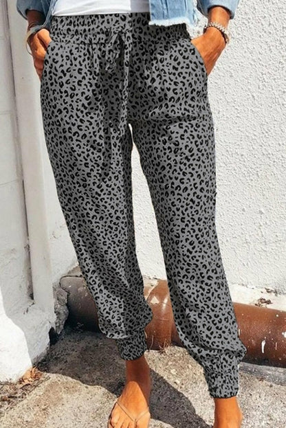 Breezy Leopard Joggers