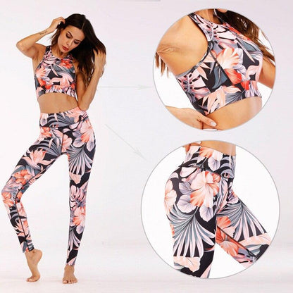 Floral Yoga Set