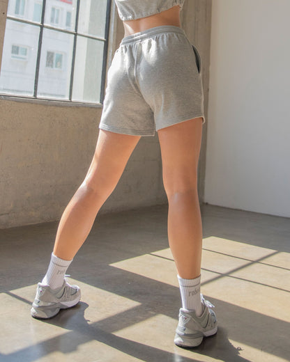 French Terry Biker Sweatshorts