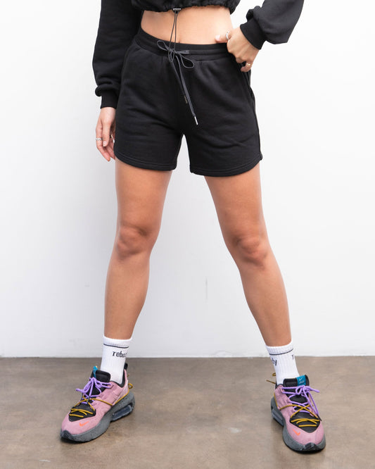 French Terry Biker Sweatshorts