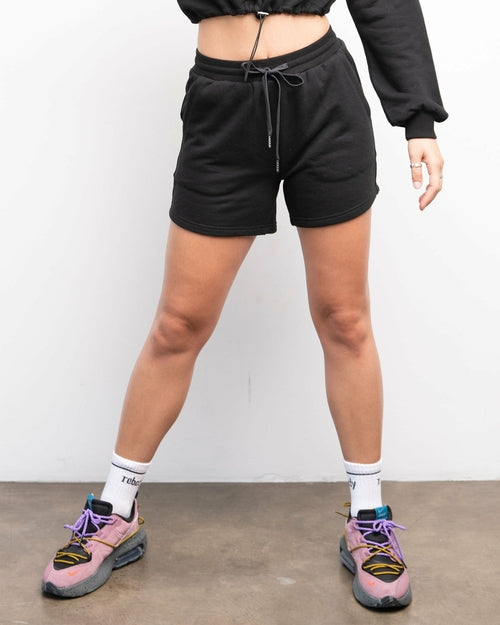 French Terry Biker Sweatshorts