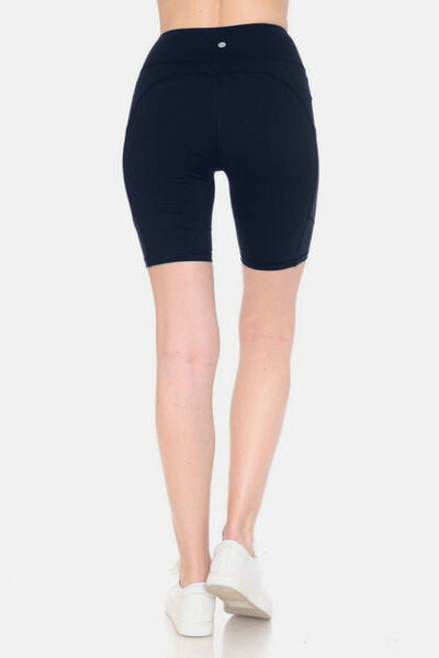 Full Size High Waist Active Shorts