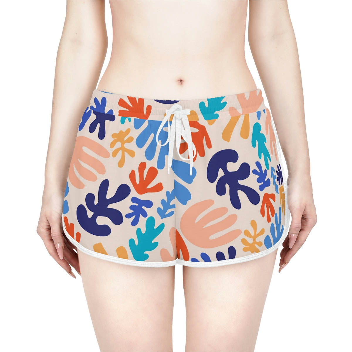 Women's Athletic Shorts - Botanical