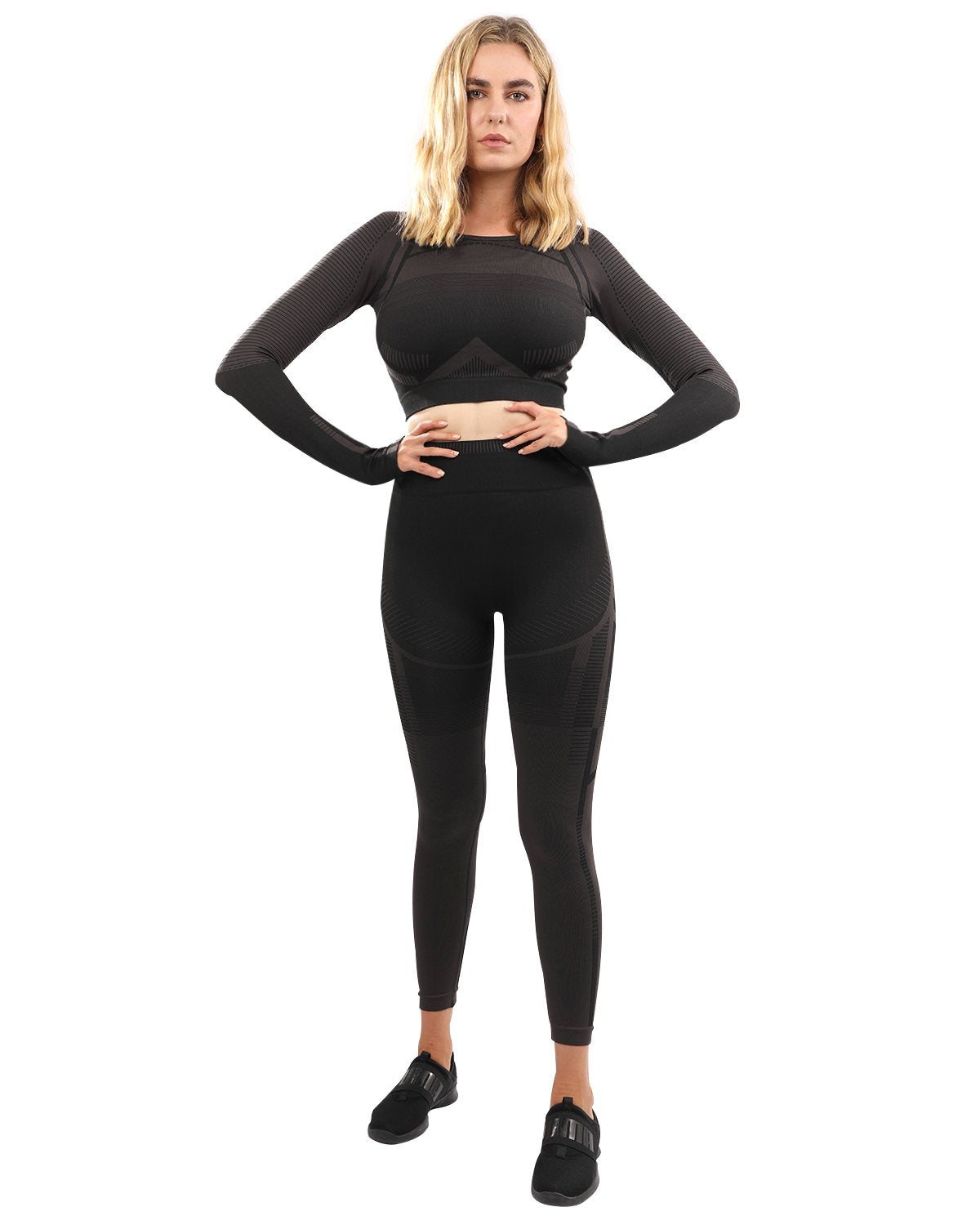 Seamless Leggings & Sports Top Set