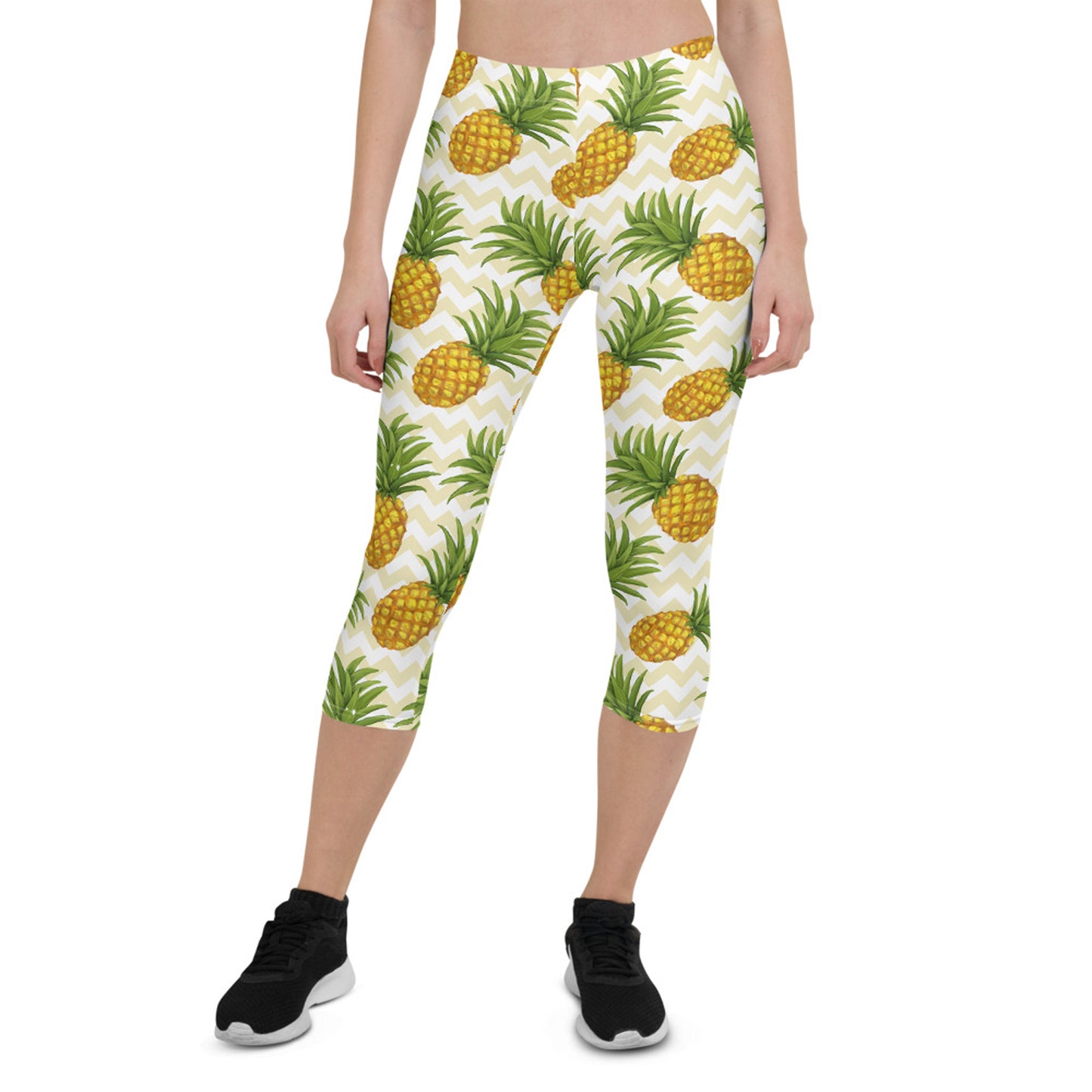 Pineapple Capri Leggings