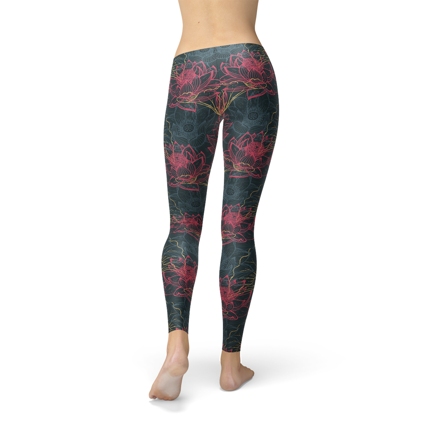 Floral Lotus Leggings