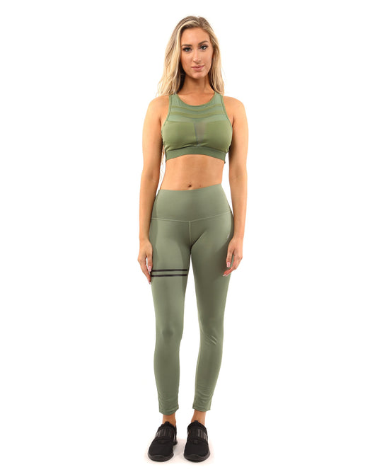 Leggings & Sports Bra Set