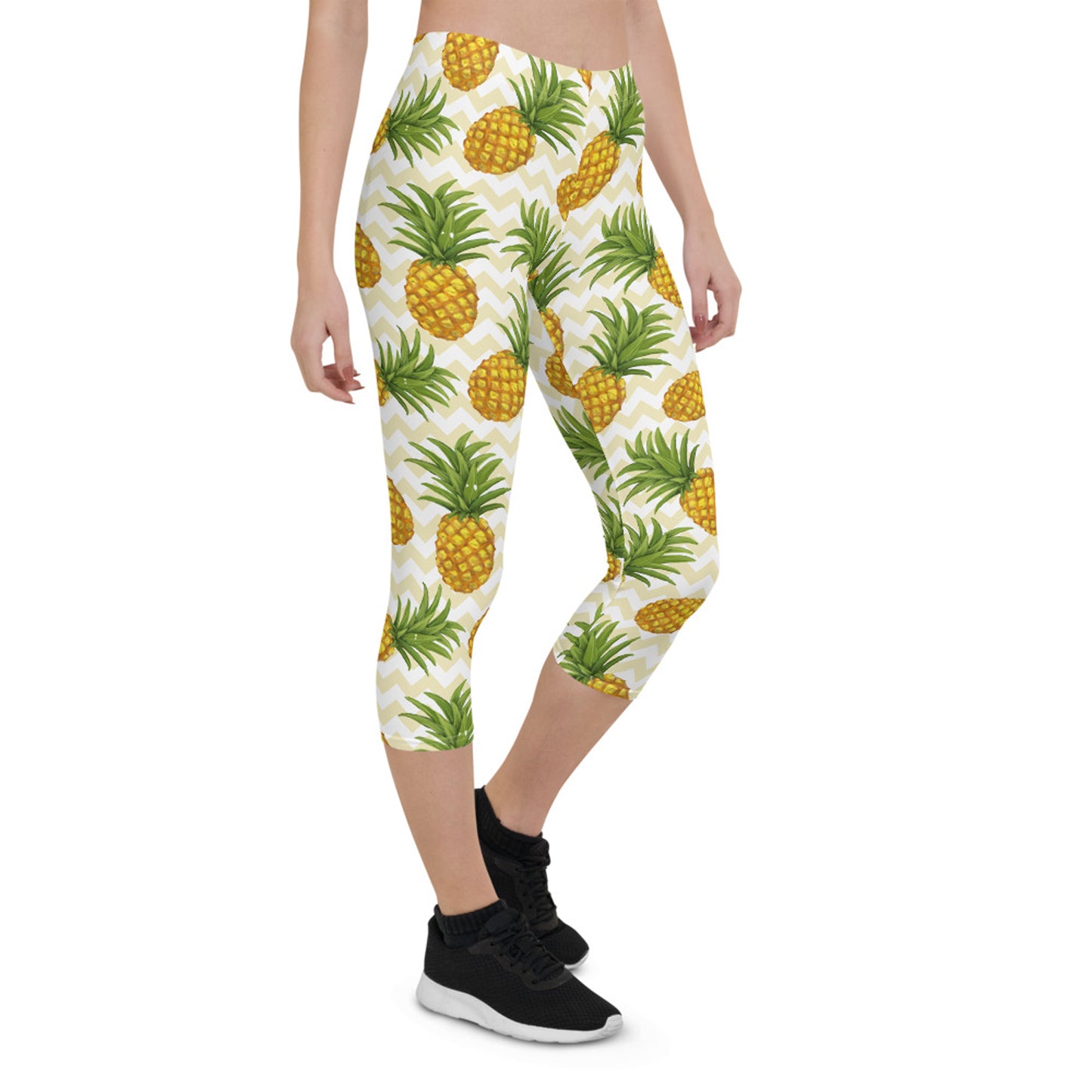 Pineapple Capri Leggings