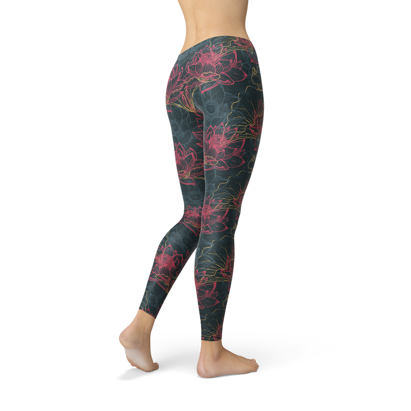 Floral Lotus Leggings