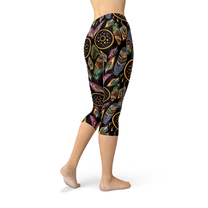 Dreamcatcher Capri Leggings