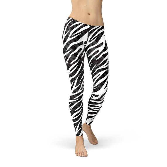 Zebra Stripes Leggings